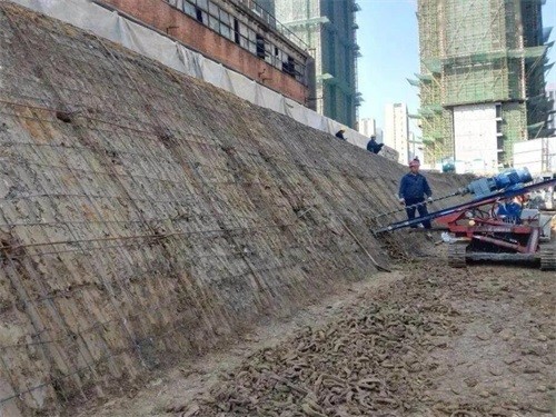 平山建筑边坡支护